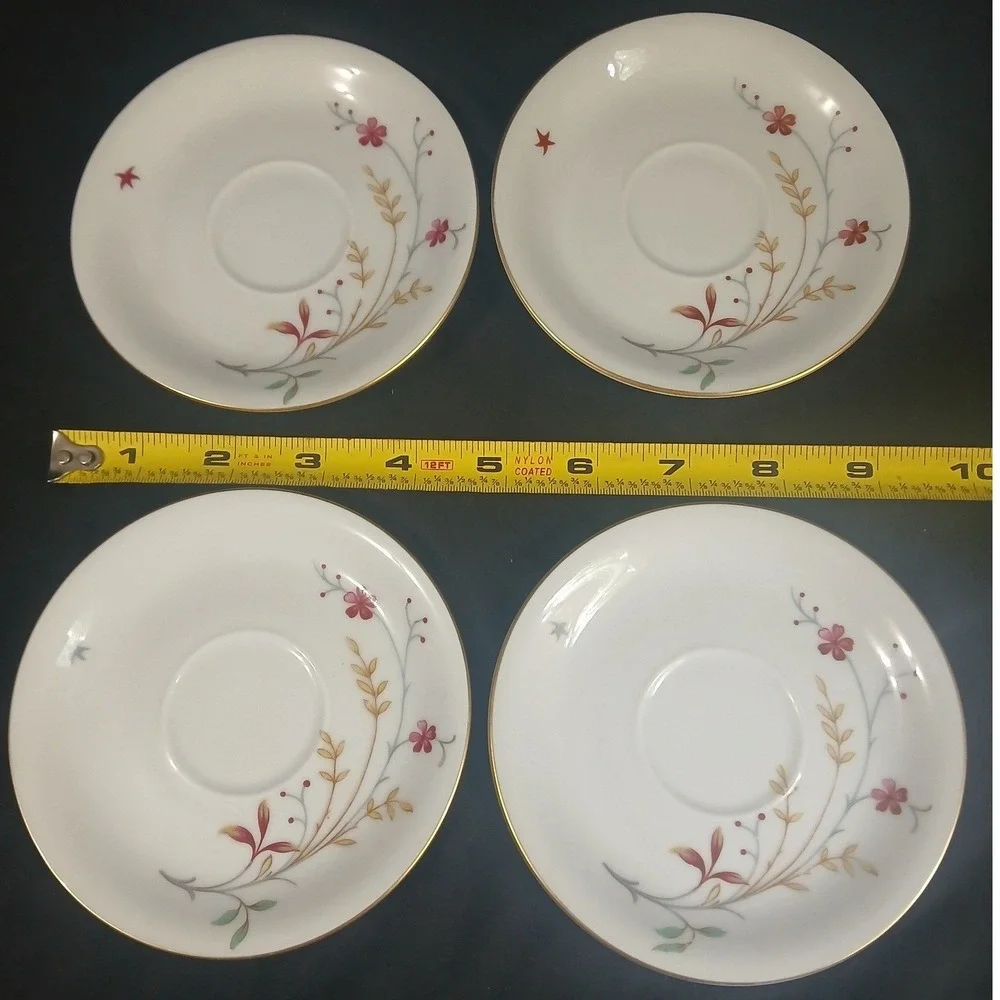 Vintage Eschenbach Bavaria Germany Clarice Floral Tea Set 13 pcs Stamped W838 24